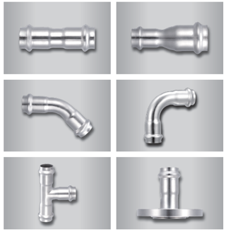 衛生級雙卡壓管道